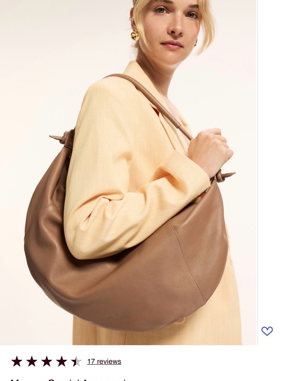 Mansur Gavriel Tan Fortuna Bag - Picture 2 of 5